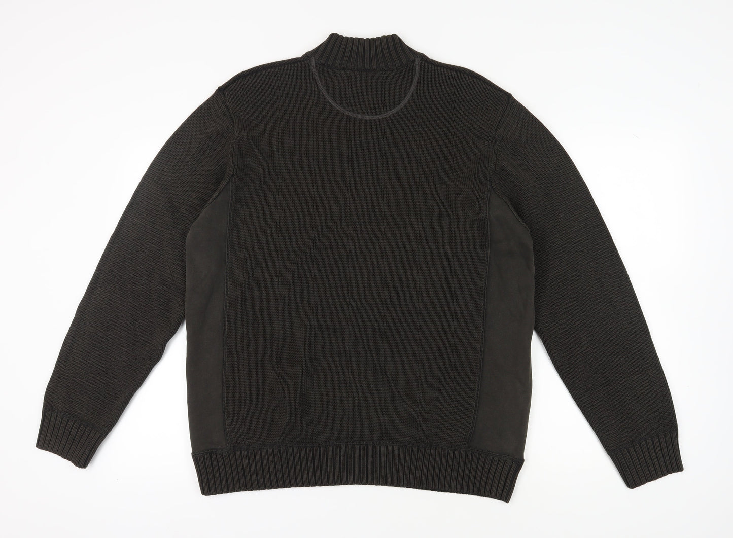 Marks and Spencer Black Knit Pullover - Men’s L Casual