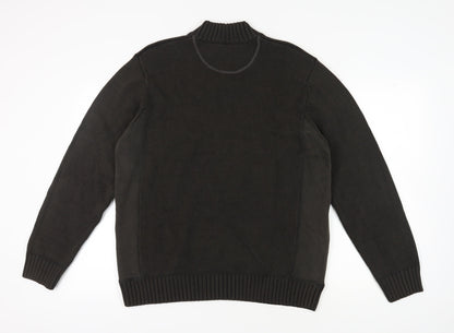 Marks and Spencer Black Knit Pullover - Men’s L Casual