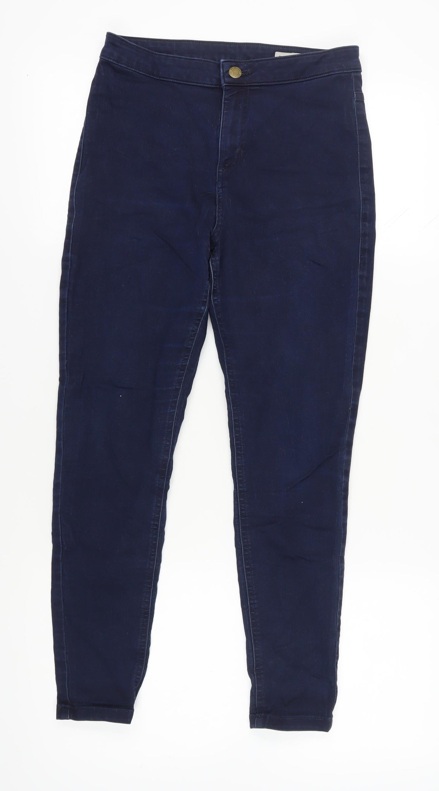 Womens UK Size 12 Marks and Spencer Regular Fit Skinny Blue Jeans