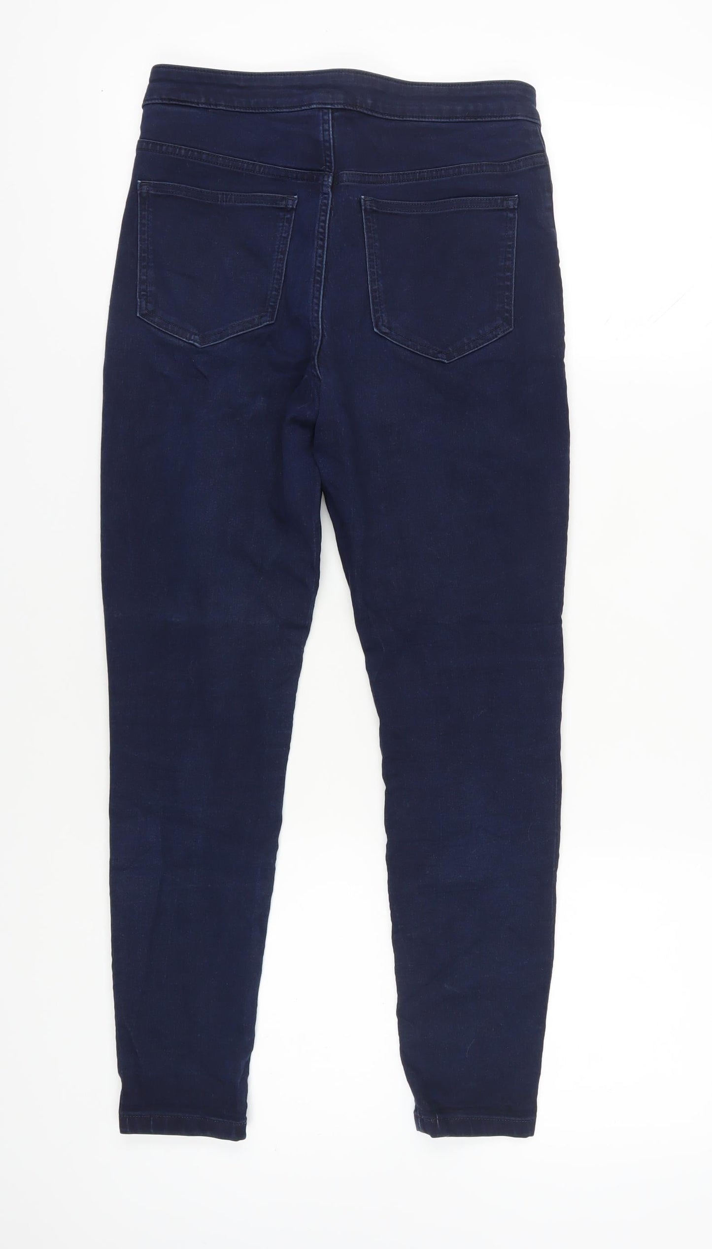 Womens UK Size 12 Marks and Spencer Regular Fit Skinny Blue Jeans