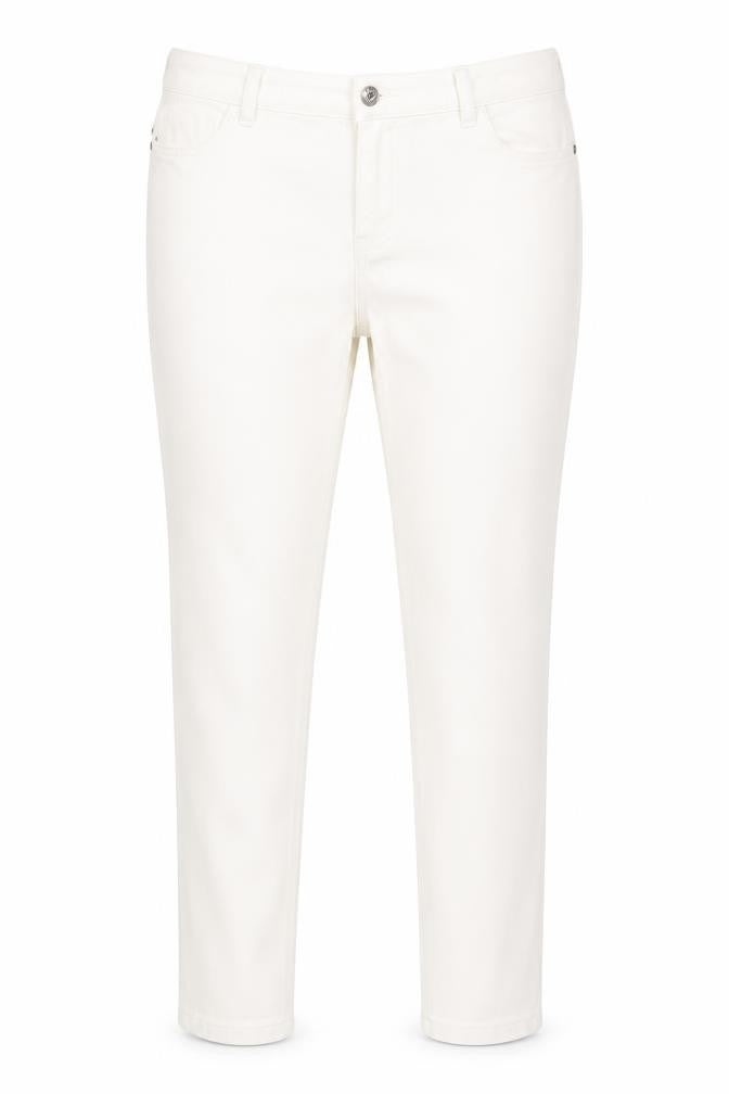 Womens UK Size 14 Plus NEXT Regular Fit Skinny Ivory Jeans