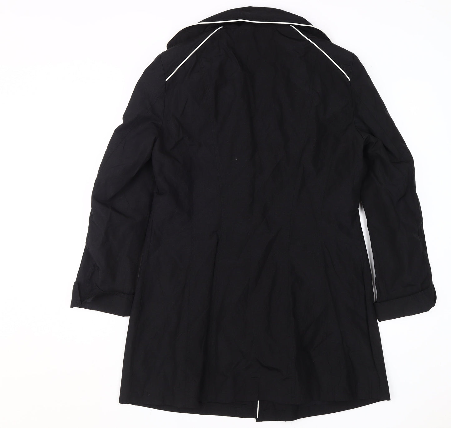 Madeleine Women's Black Mid-Length Coat Size M