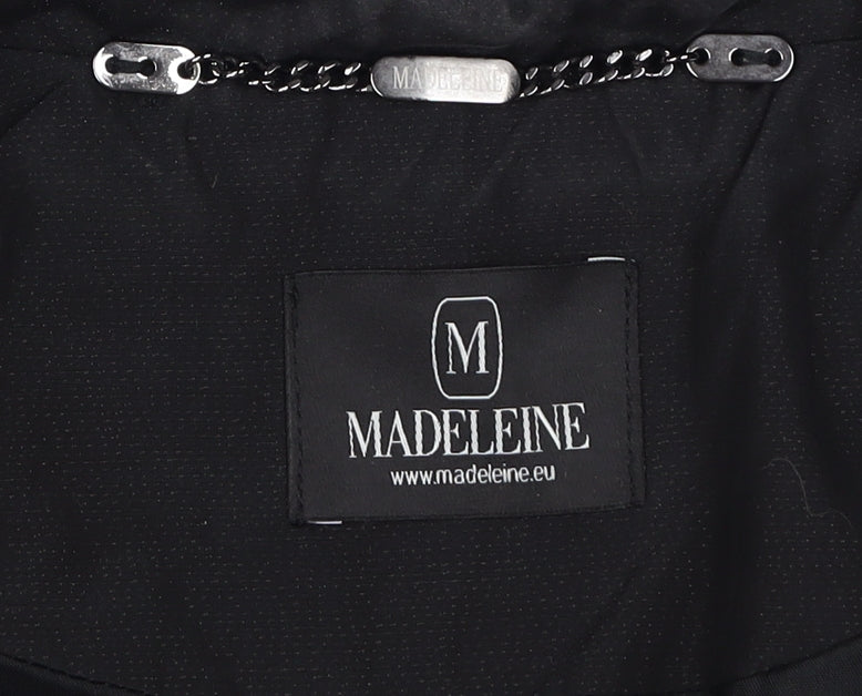 Madeleine Women's Black Mid-Length Coat Size M