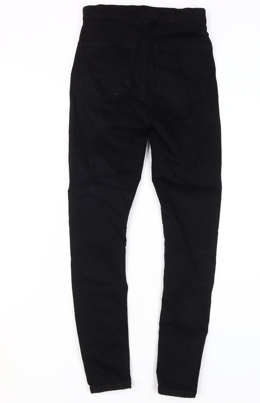 Topshop Women's Black Skinny Jeans Size 10