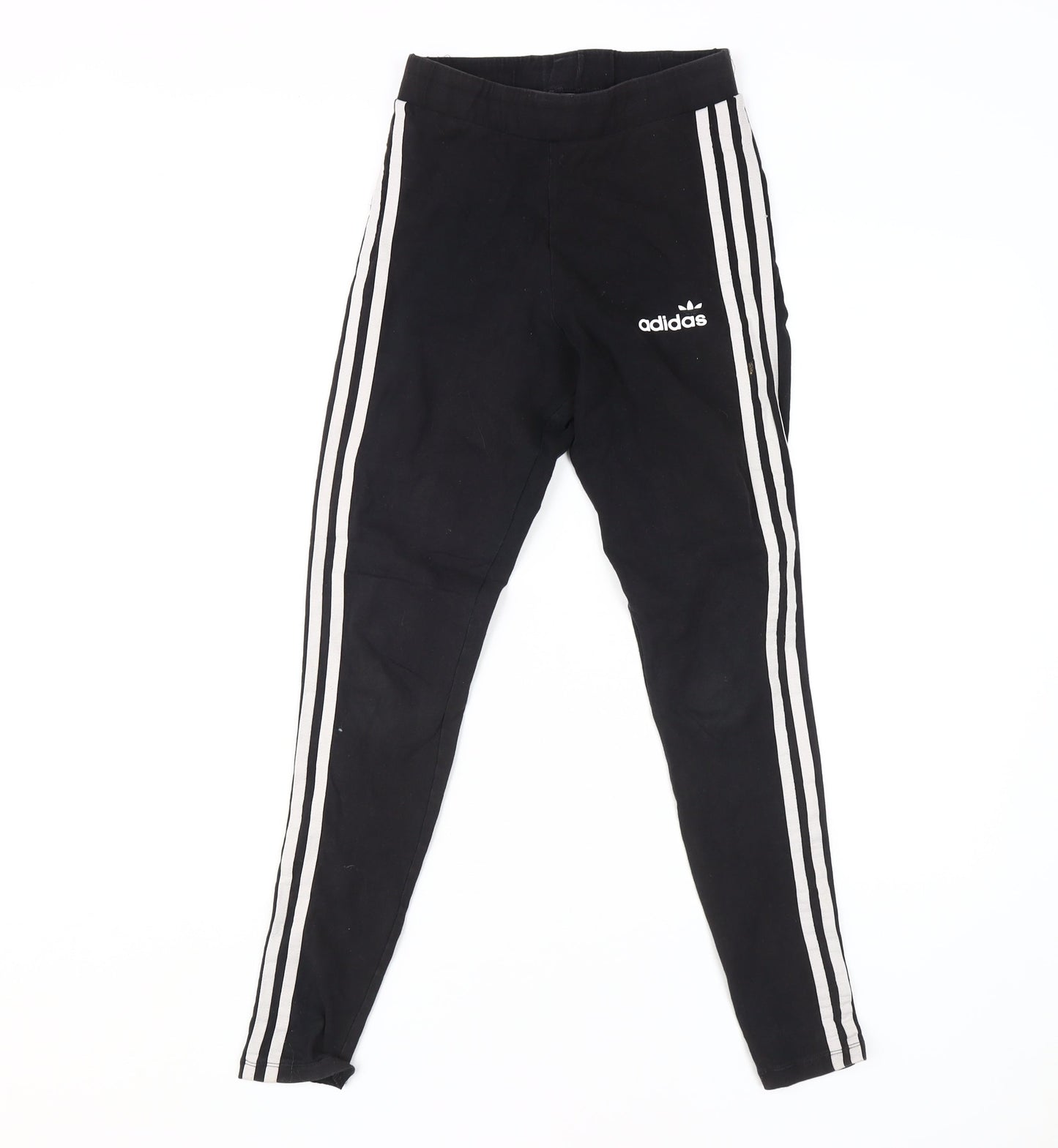 Womens UK Size S adidas  Ankle Black Leggings
