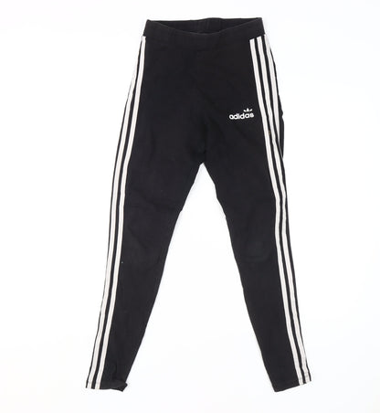 Womens UK Size S adidas  Ankle Black Leggings