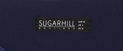 Sugarhill Boutique Women’s Blue Air Balloon T-Shirt Size 10