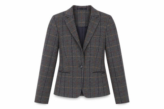 Womens UK Size 6 Brook Taverner Regular Grey Blazer