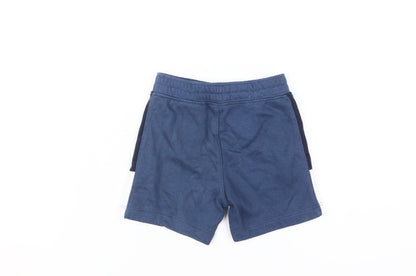 Nike Boys Blue Sweat Shorts, Size 24 Months, Comfy Casual Wear