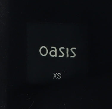 Womens UK Size XS Oasis Black
