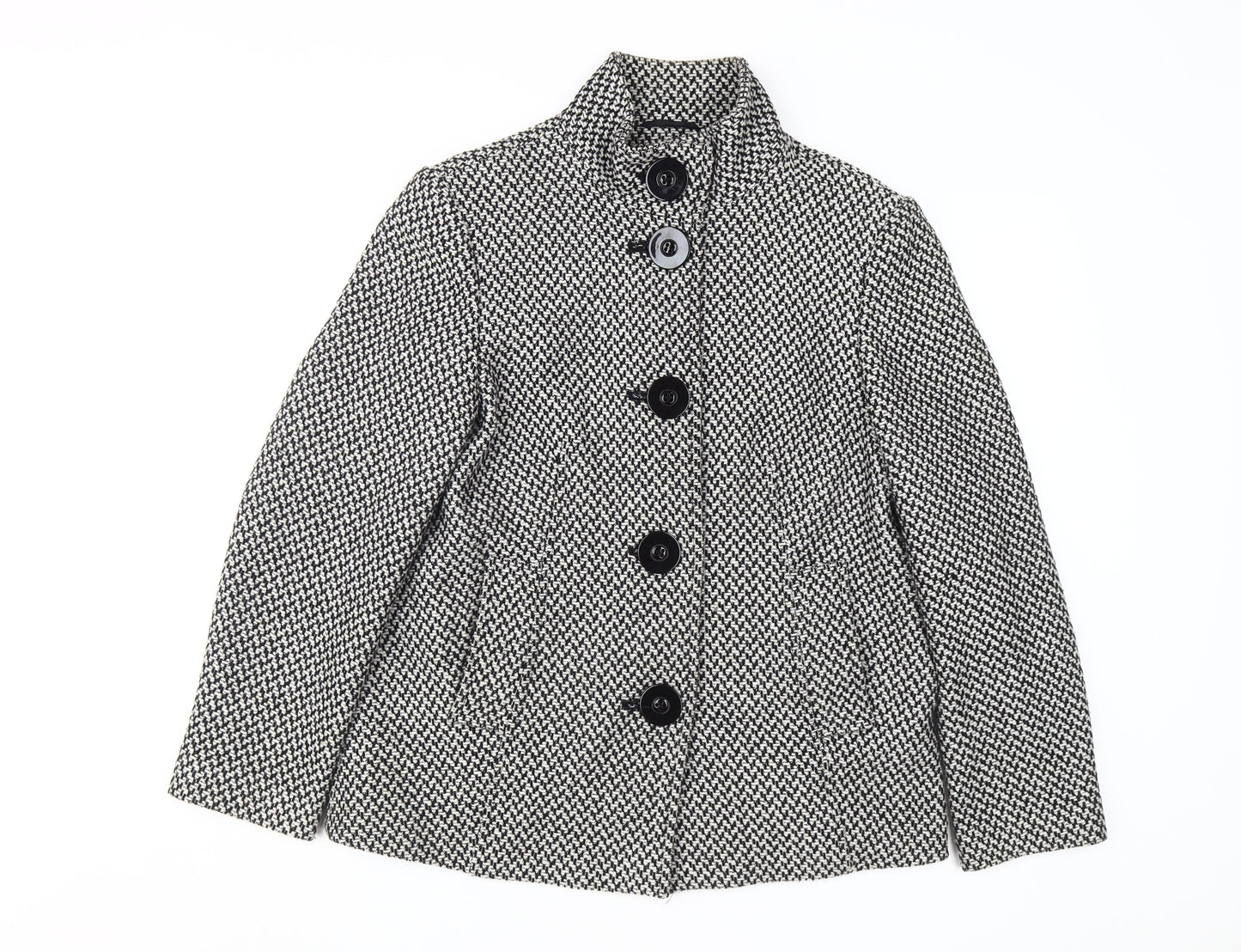 Womens UK Size 14 Debenhams Black Basic Jacket