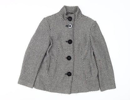 Womens UK Size 14 Debenhams Black Basic Jacket