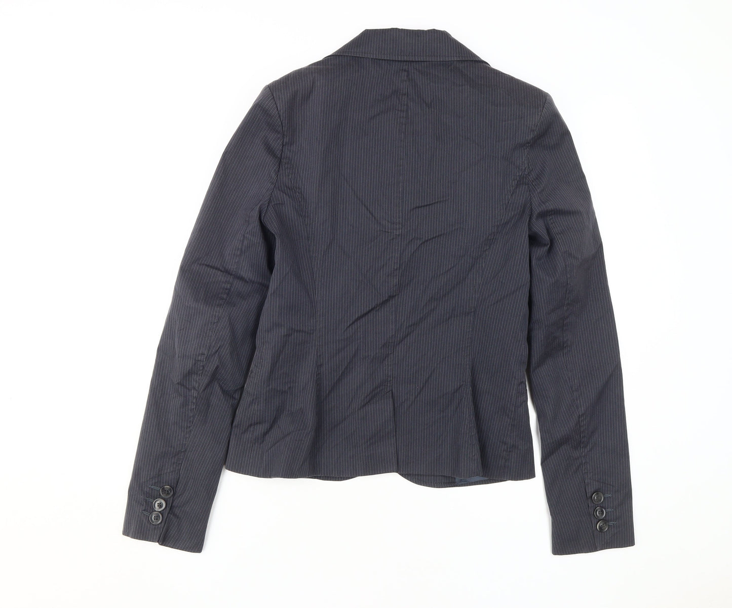 Long Tall Sally Women's Black Pinstripe Blazer Size 12