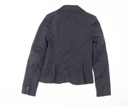 Long Tall Sally Women's Black Pinstripe Blazer Size 12