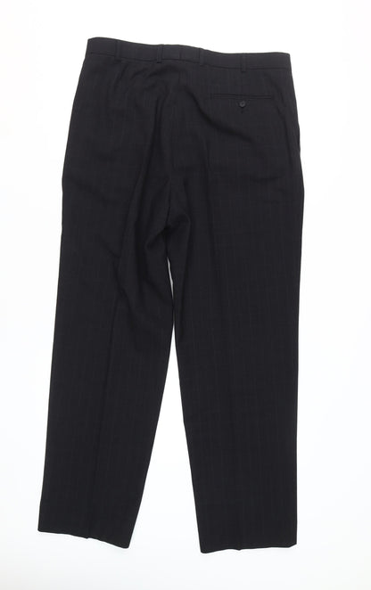 Marks and Spencer Men's Black Dress Pants 36W 31L