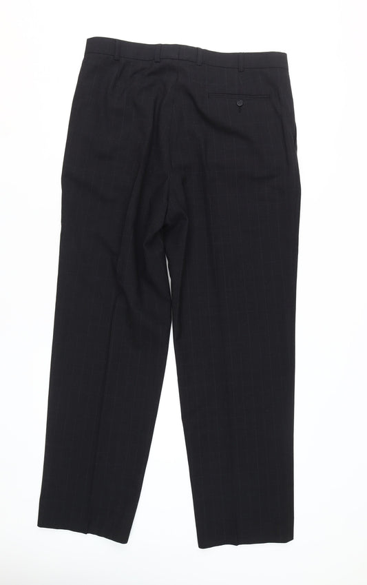 Marks and Spencer Men's Black Dress Pants 36W 31L