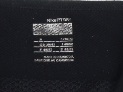 Nike Men's Black Mock Neck Pullover M