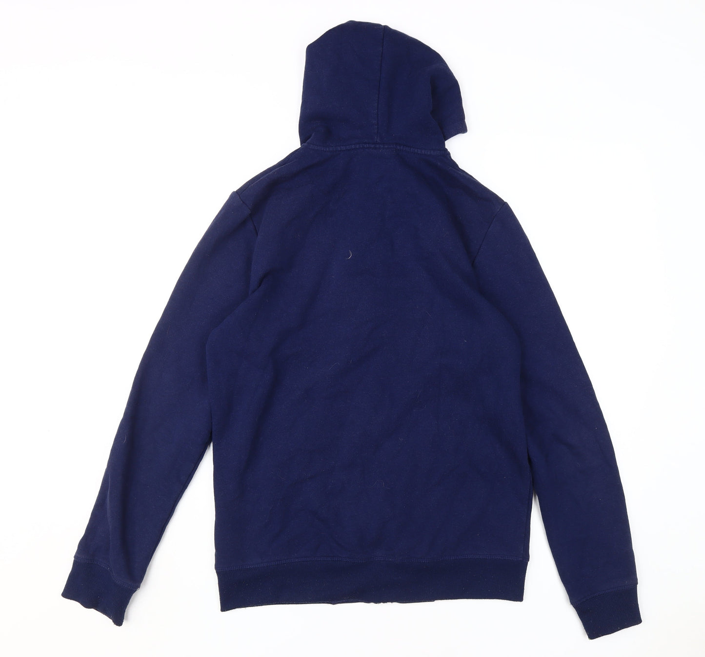 Mens UK Size M Umbro Blue Full Zip Hoodie