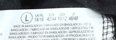 Barbie Movie Women's Black T-Shirt, Size L, Cotton, Casual