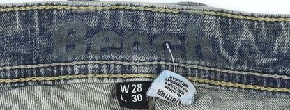 Bench Men's Blue Straight Jeans - Size 28