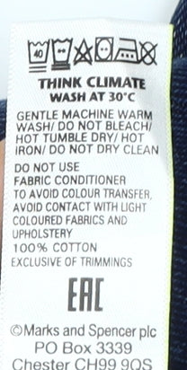 Marks and Spencer Men's Blue Straight Jeans 42inW 29"L