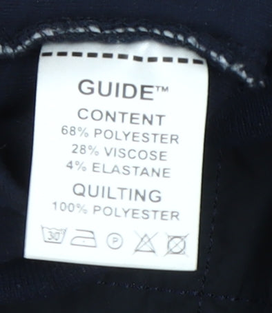 Mens UK Size L Guide London Black Bomber Jacket