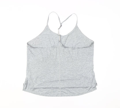 Nike Women's Grey XL Dri-FIT Tank Top Camisole Activewear