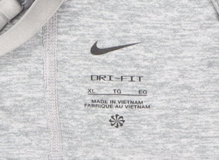 Nike Women's Grey XL Dri-FIT Tank Top Camisole Activewear