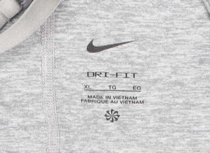 Nike Women's Grey XL Dri-FIT Tank Top Camisole Activewear
