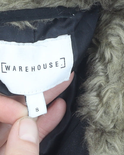 Womens UK Size 8 Warehouse Black