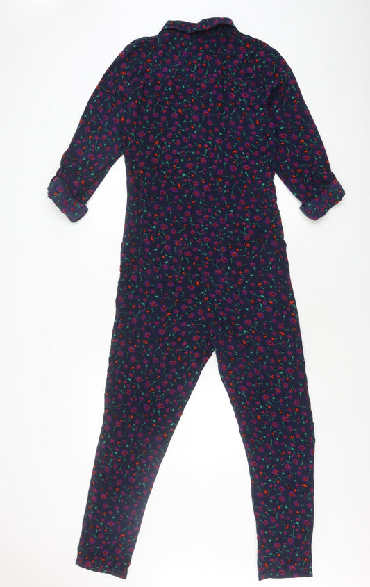 Next Teens Multicoloured Floral Jumpsuit, Size 13