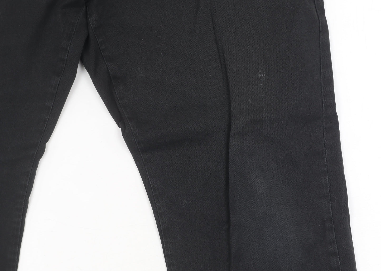 Marks and Spencer Black Men's Trousers, Size 36