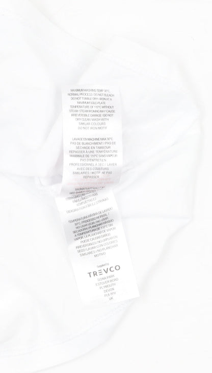 Trevo Boys Marvel Spider-Man White T-Shirt 9-10 Years