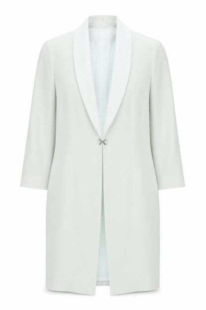 Carlo Richi Women's Green Mid-Length Blazer, Size 16