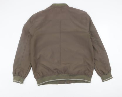 Mens UK Size XL Headland Green Bomber Jacket