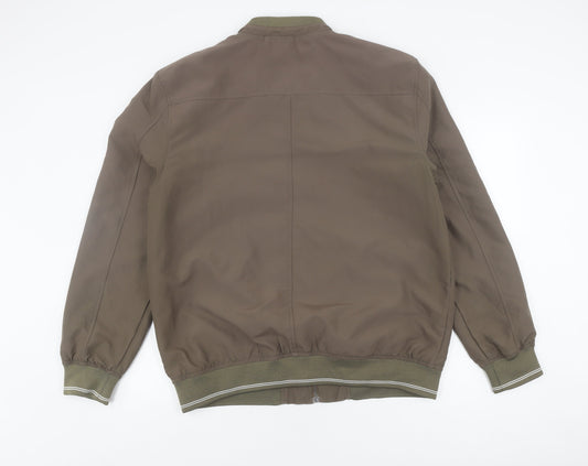 Mens UK Size XL Headland Green Bomber Jacket