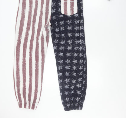 Urban Diva Multicoloured Unisex Stars Stripes Onesie M