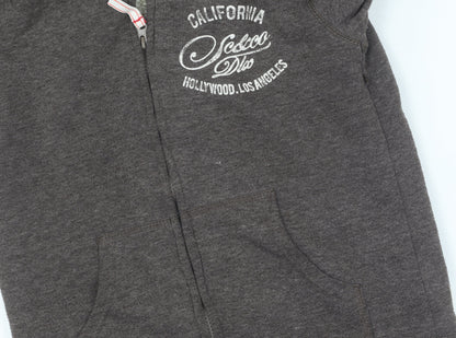 Womens UK Size 10 SoulCal & Co Grey Basic Jacket