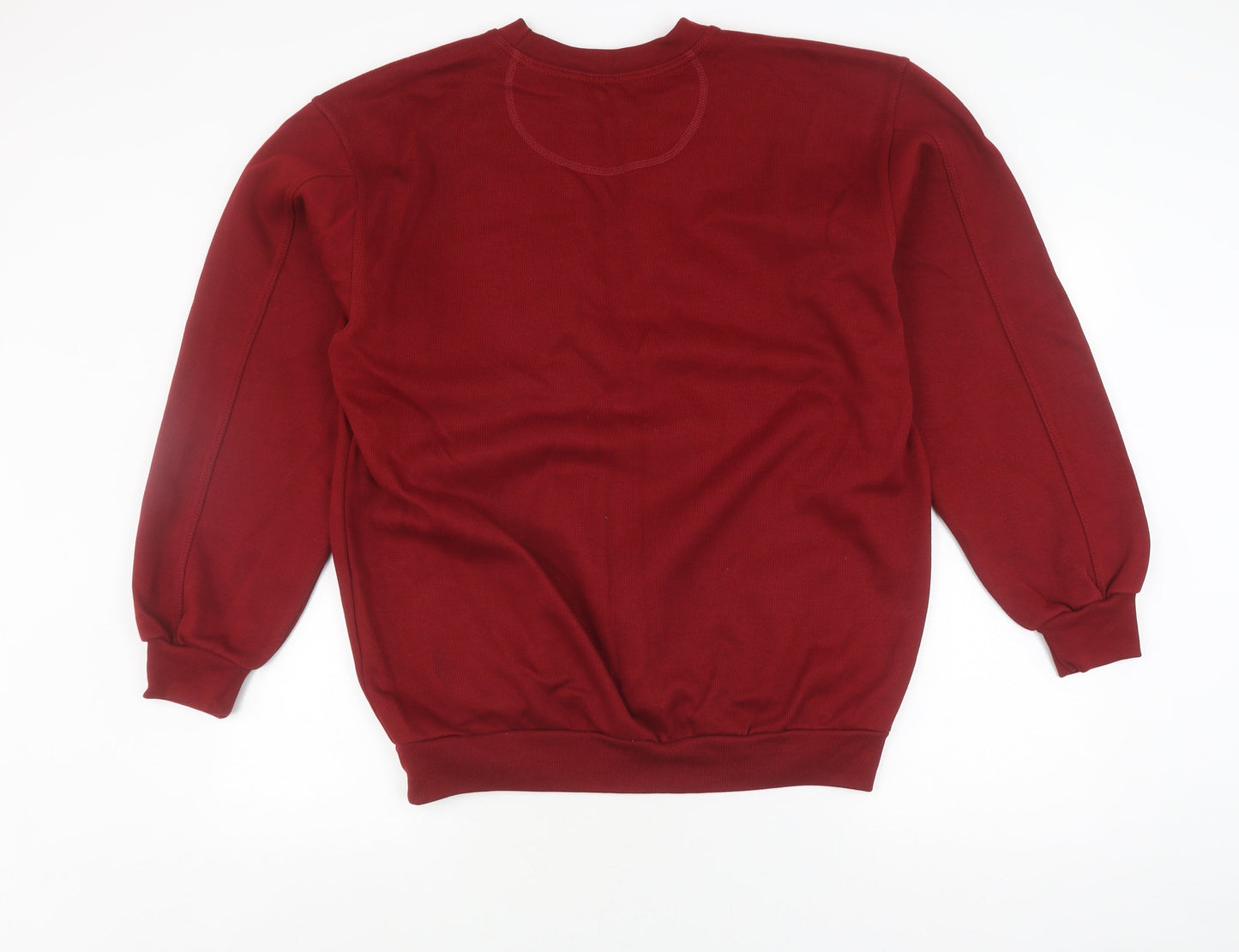 Marine Bleu Men's Red Pullover Sweatshirt L