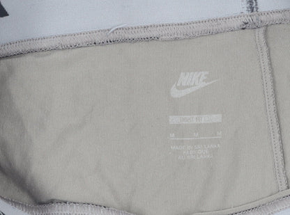 Nike Unisex Grey Compression Leggings M - Gym Training Fit