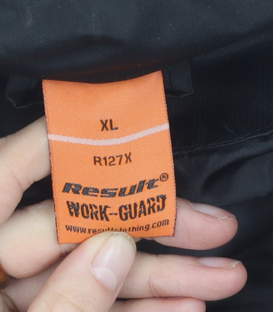 Mens UK Size XL Result Black