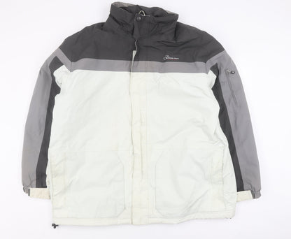 Mens UK Size XL Glacier Point Grey Puffer Jacket