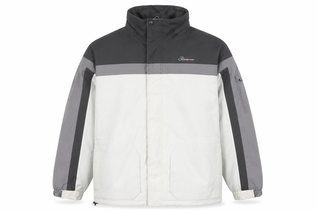 Mens UK Size XL Glacier Point Grey Puffer Jacket