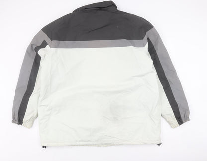 Mens UK Size XL Glacier Point Grey Puffer Jacket