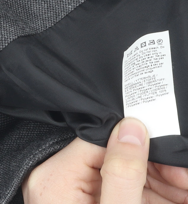 River Island Grey Unisex Blazer Size 34