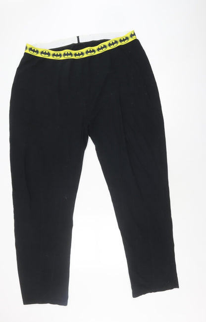 George Men's Black 2XL Batman Pyjama Pants Superhero
