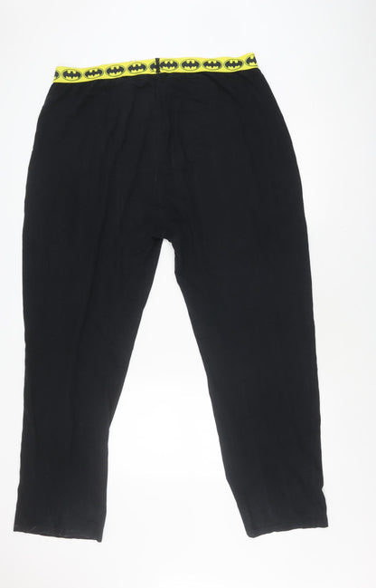 George Men's Black 2XL Batman Pyjama Pants Superhero