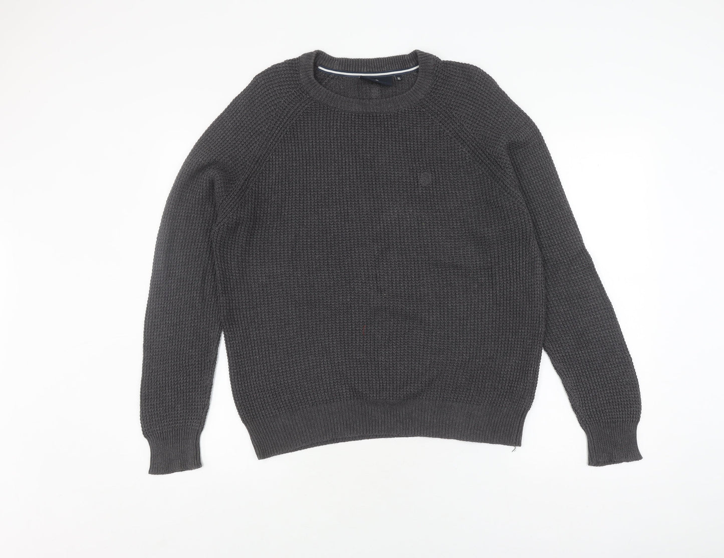 Duck and Cover Grey XL Men's Pullover Jumper