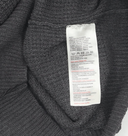 Duck and Cover Grey XL Men's Pullover Jumper