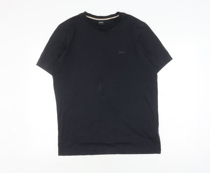 Mens UK Size M Boss Black  T-Shirt